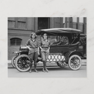 Antiquitätenmädchen, 1920er postkarte