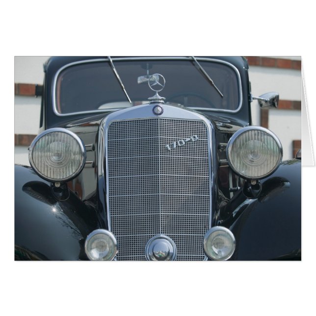 Antiquitätenmercedes 2 (Vorderseite (Horizontal))