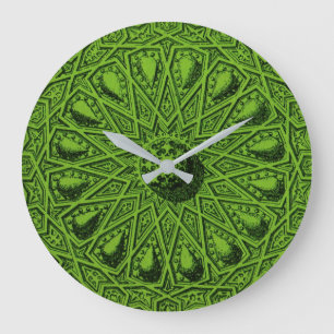 Antiquitätenmotiv aus dem Nahen Osten Große Wanduhr