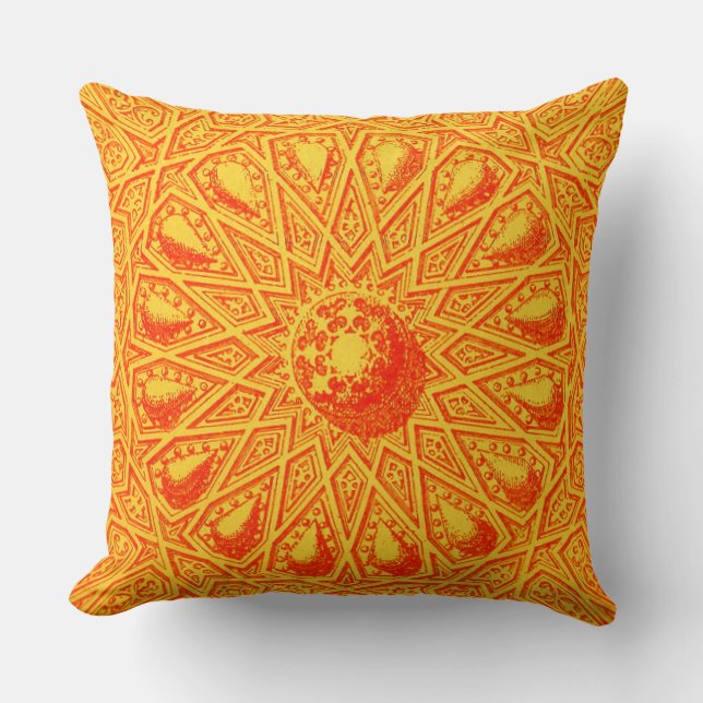 Antiquitätenmotiv aus dem Nahen Osten Kissen (Vorderseite)