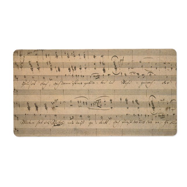 Antiquitätenmusik aus dem Jahr 1822, Gesang des al (Vorne)