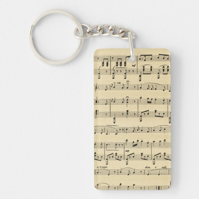 Antiquitätenmusik Schlüsselanhänger (Vorderseite)