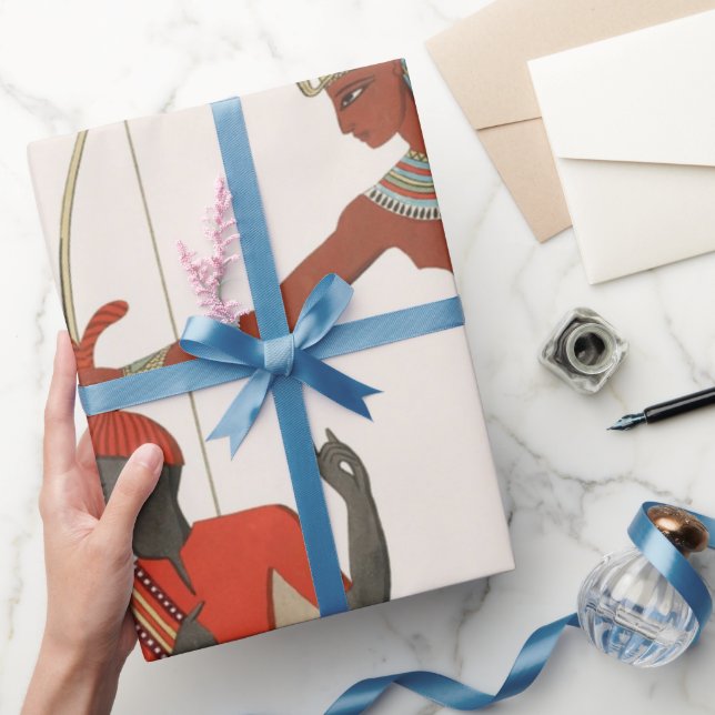 Antiquitätenpapier für ägyptische Kunstmuster Geschenkpapier (Schenken)