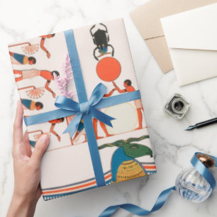 Antiquitätenpapier für ägyptische Kunstmuster Geschenkpapier