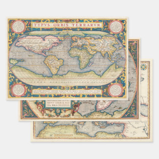 Antiquitätenpapier für das schwere Gewicht der Dec Geschenkpapier Set