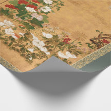 Antiquitätenpapier für japanische Blume