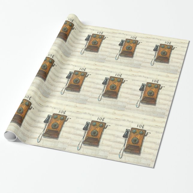 Antiquitätenpapier Geschenkpapier (Ungerollt)
