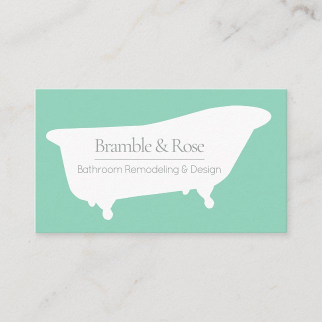 Antiquitätenpflaster Visitenkarte (Vorderseite)