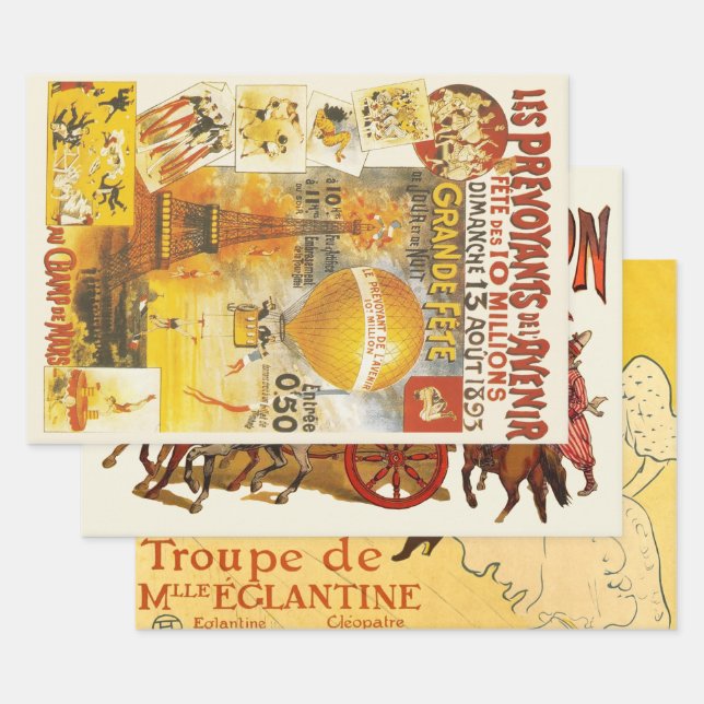 Antiquitätenposter Geschenkpapier Set (Set)