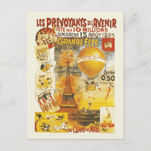 Antiquitätenposter Postkarte