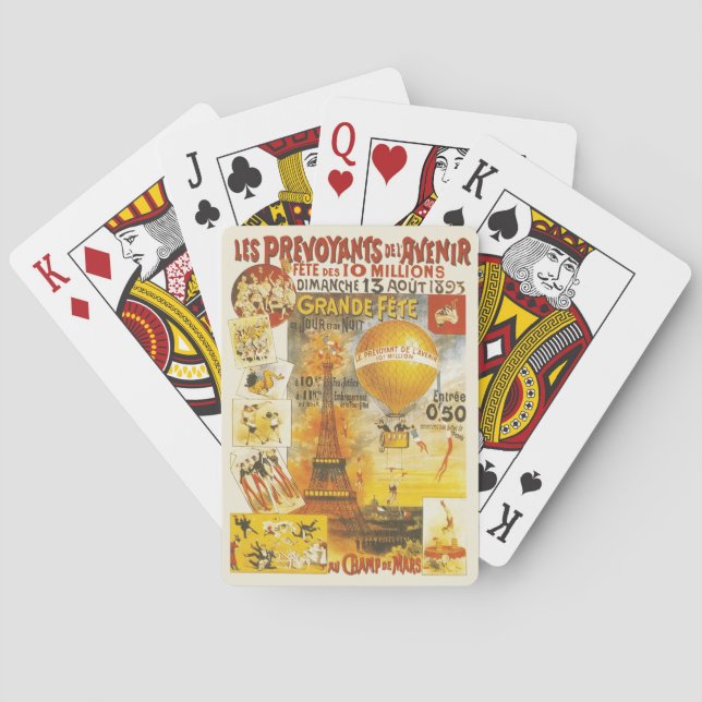 Antiquitätenposter Spielkarten (Rückseite)