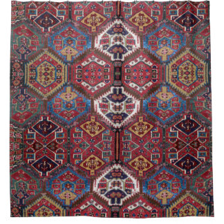 Antiquitätenputz Duschvorhang