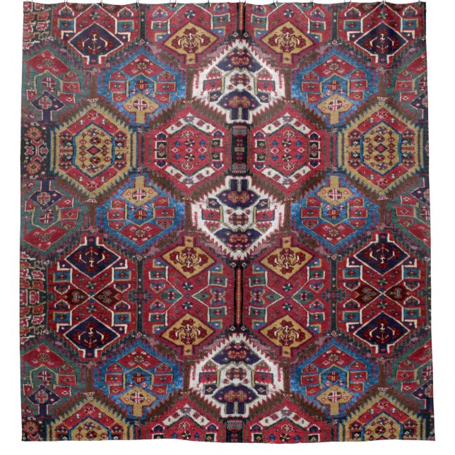 Antiquitätenputz Duschvorhang (Vorderseite)