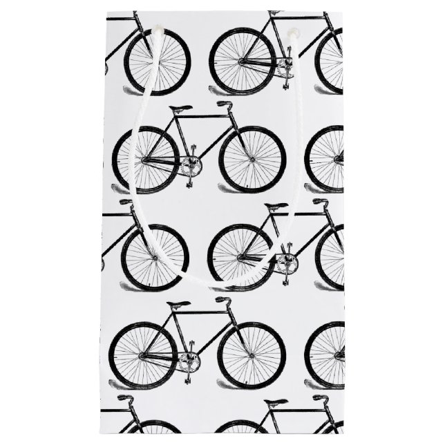 Antiquitätenrad Bike Kunst, Dichtung und Musik Kleine Geschenktüte (Vorderseite)