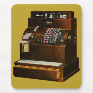 Antiquitätenregister, Vintages Einzelhandelsgeschä Mousepad