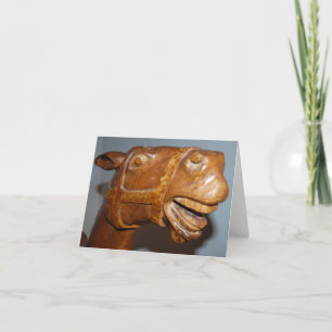 Antiquitätenrockpferd Karte