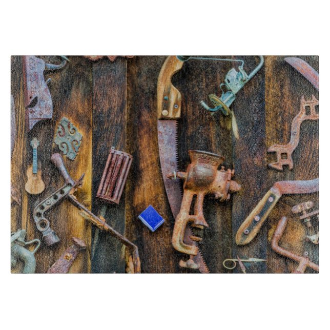 Antiquitätensammlung Schneidebrett (Vorderseite)