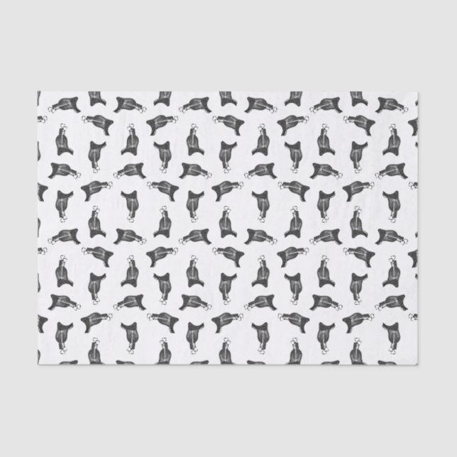 Antiquitätensattel CUSTOM HINTERGRUNDFARBE Seidenpapier (Vorderseite)