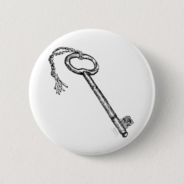 Antiquitätenschlüssel Button (Vorderseite)