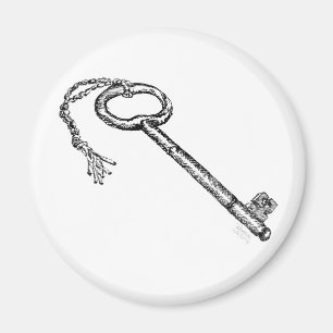 Antiquitätenschlüssel Magnet