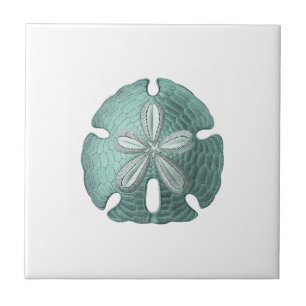 Antiquitätensee-Sand-Dollar-Illustration Fliese