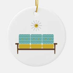 Antiquitätensofa Keramik Ornament