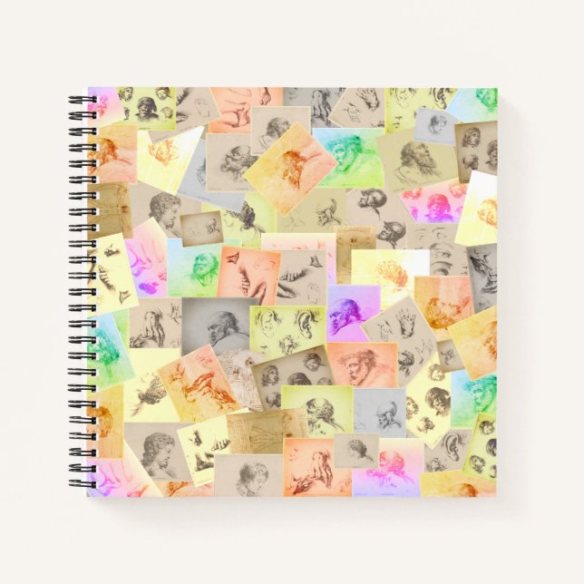 Antiquitätenstifthandschuhe Notizbuch (Vorderseite)