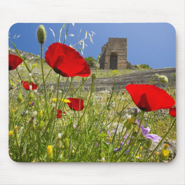 Antiquitätentheater in der Akropolis von Pergamon Mousepad (Vorne)