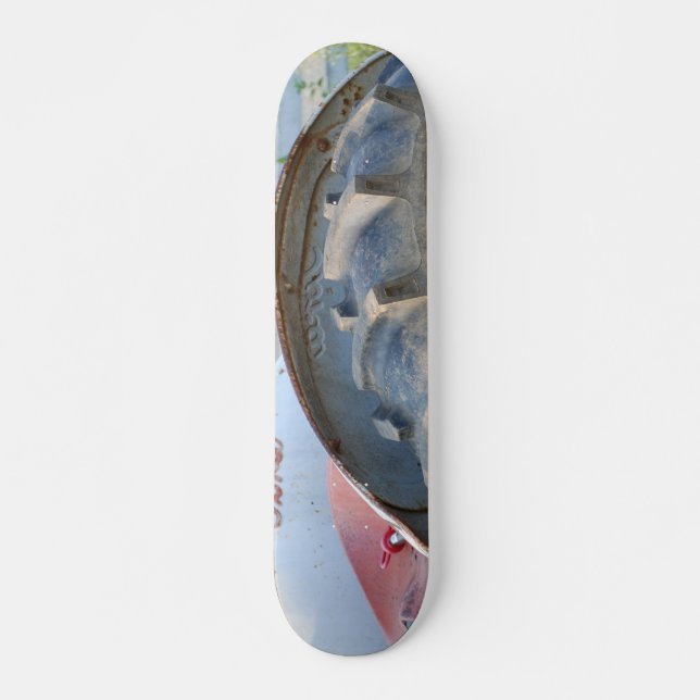 Antiquitätentraktor Skateboard (Vorne)
