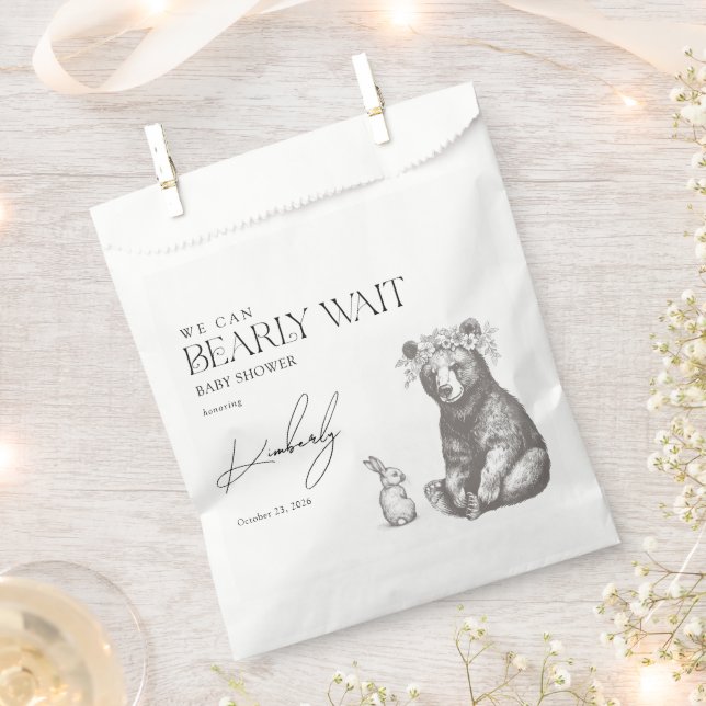 Antiquitätenwald wir können frühes Abwarten Kinder Geschenktütchen (Ausgeschnitten)