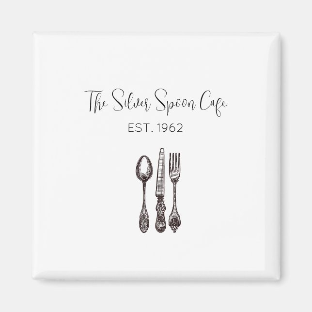 Antiquitätenwarengeschäft Kunsthandwerklicher Fein Magnet (Vorne)