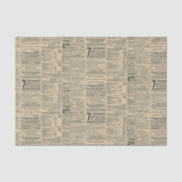 Antiquitätenwerbung Seidenpapier