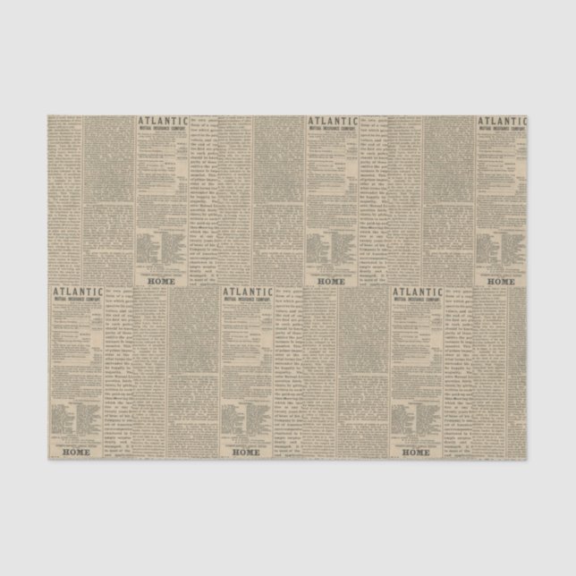 Antiquitätenzeitung Seidenpapier (Vorderseite)