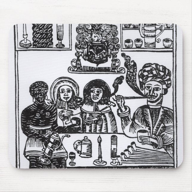 Antirauchenflugschrift Mousepad (Vorne)