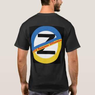 Antirussischer Z-T - Shirt - Sommeroffensive 2023