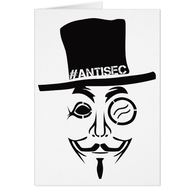 AntiSec AntiSecurity Hacker-Logo (Vorne)