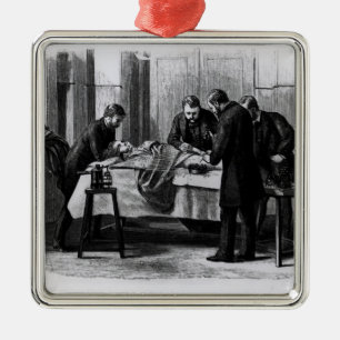 Antiseptische Operation, 1882 Ornament Aus Metall