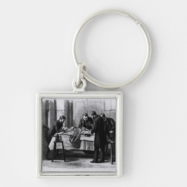 Antiseptische Operation, 1882 Schlüsselanhänger (Vorne)