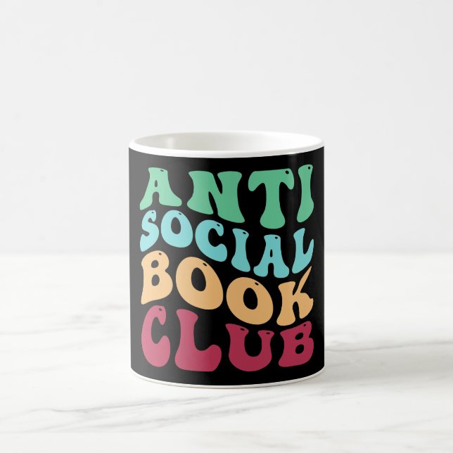 Antisocial Book Club Kaffeetasse (Mittel)