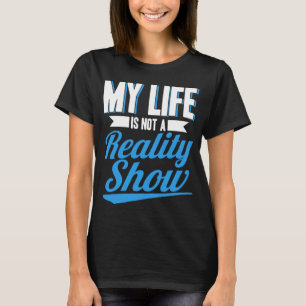 Antisocial Mein Leben ist keine Reality Show Intro T-Shirt