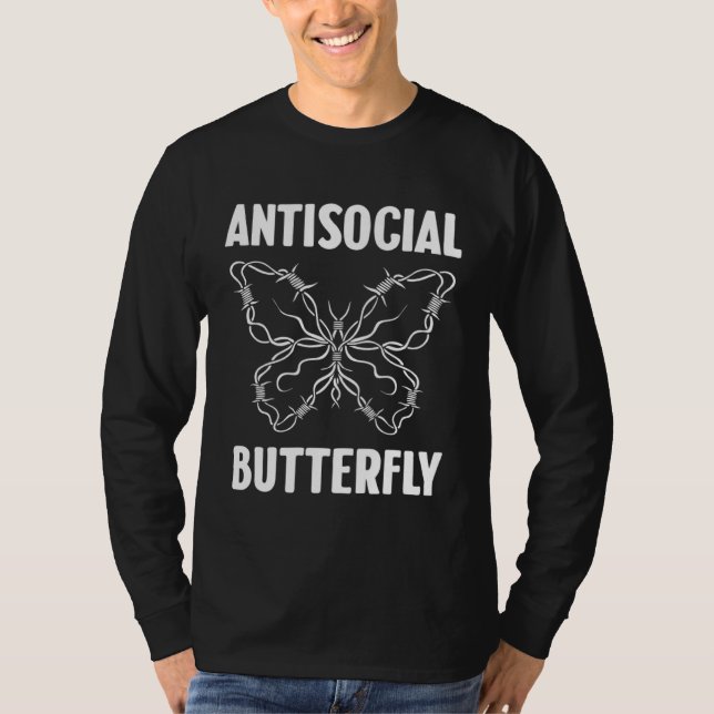 Antisocials Butterfly T-Shirt (Vorderseite)