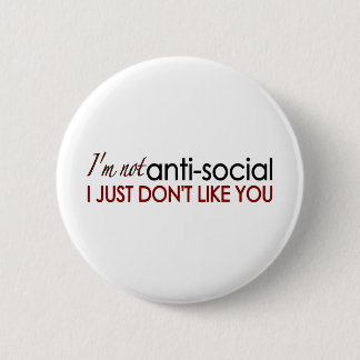 Antisozial Button