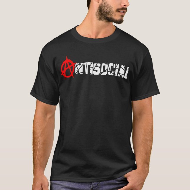 Antisozial T-Shirt (Vorderseite)