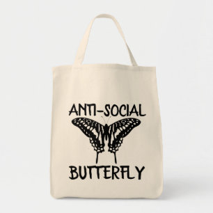 ANTISOZIALE BÜROFLY-TASCHE TRAGETASCHE