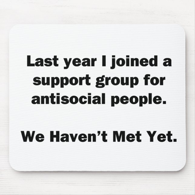 Antisoziale Gruppe Mousepad (Vorne)