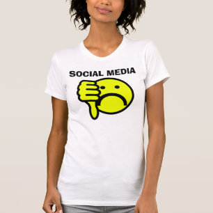 Antisoziale Medien (ich hasse), T - Shirts