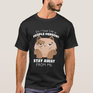 Antisozialer Katzenspass für Katzenliebhaber T-Shirt