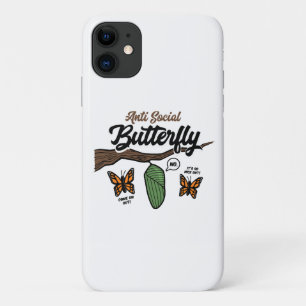 Antisozialer Schmetterling Case-Mate iPhone Hülle