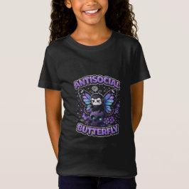 Antisozialer Schmetterling T-Shirt