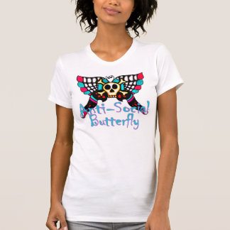Antisozialer Schmetterling T-Shirt